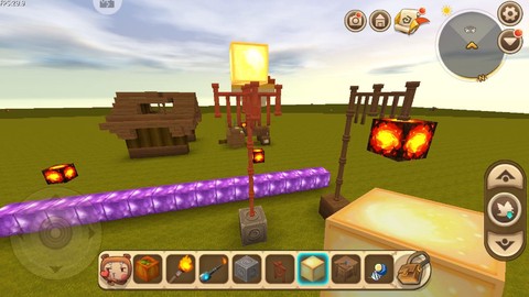 迷你世界怎么制作路灯