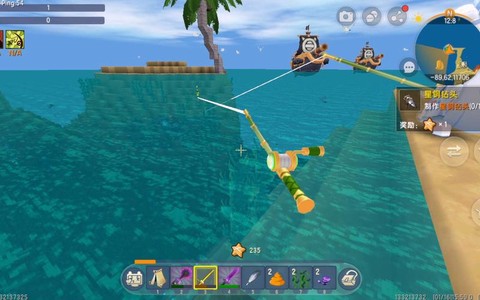 迷你世界鱼竿怎么做