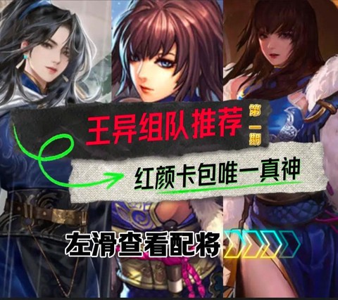 率土之滨王异怎么搭配