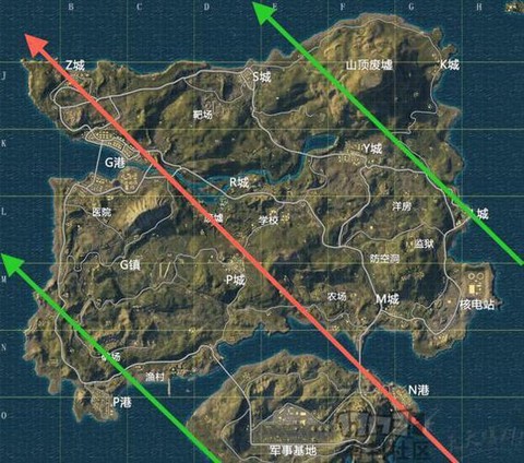 绝地求生怎么跳伞远