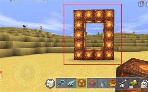 迷你世界怎么做地域门