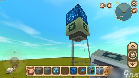 迷你世界怎么做旋转门[图2]